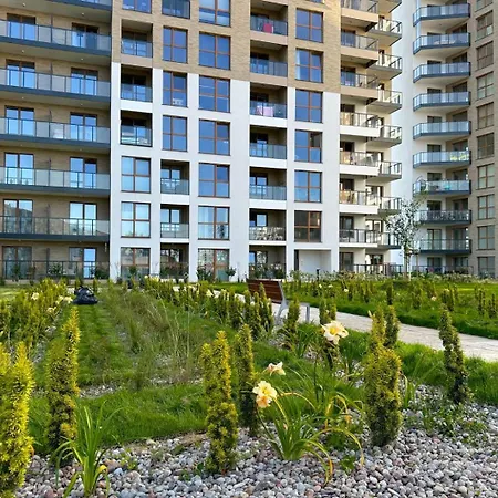Laura With Sauna & Gym, 5 Min To Baltic Sea & Polsat Arena