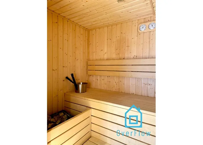 アパート Laura With Sauna & Gym, 5 Min To Baltic Sea & Polsat Arena グダニスク